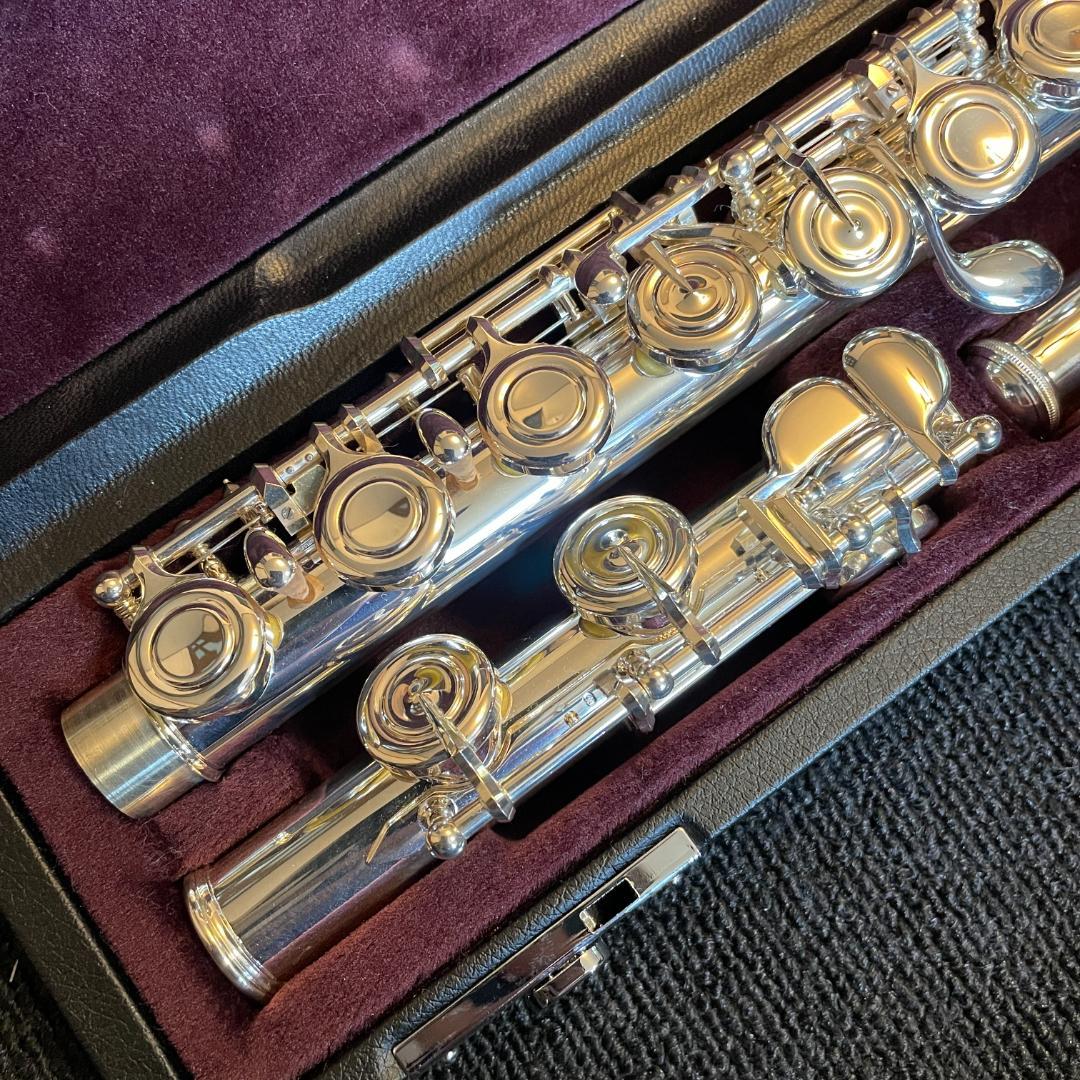 フルート　ヤマハ　YFL412LSE　頭：金銀　管：銀　FLUTE YAMAHA