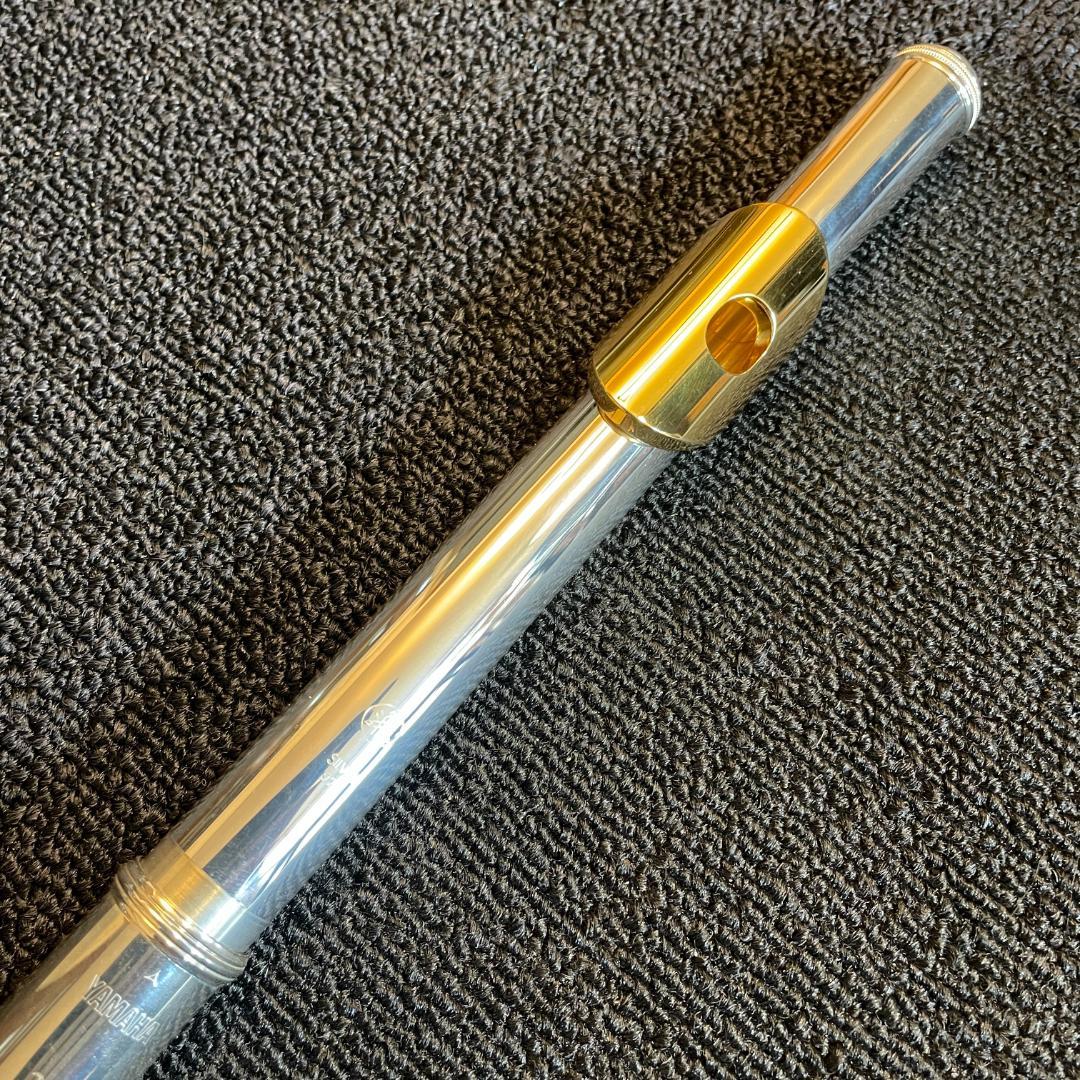 フルート　ヤマハ　YFL412LSE　頭：金銀　管：銀　FLUTE YAMAHA