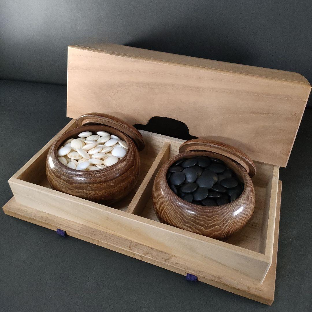 B12-5/日向特産天然本蛤碁石/28号/那智黒石碁石/雪印/180/181