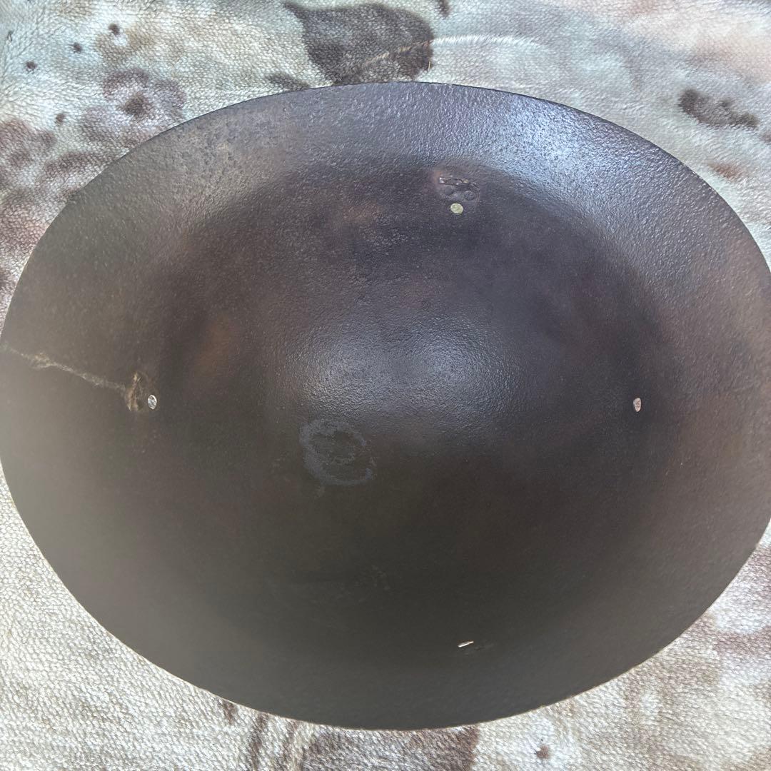 【レトロ】鉄帽　旧日本軍ヘルメット　アンティーク