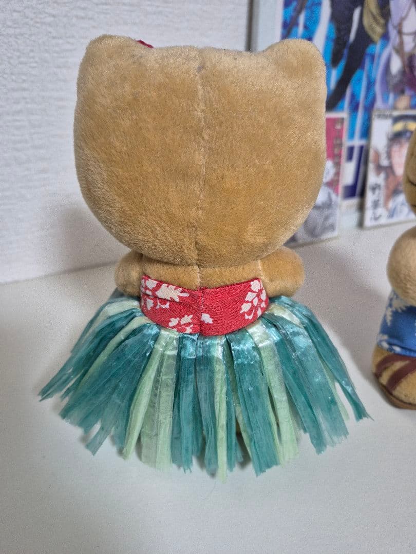 アロハハワイアン　ウクレレ日焼けキティ&ダニエル2体セット