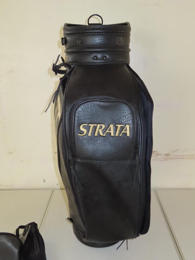 Callaway Strata 超希少オールレザー　キャディーバッグ　ゴルフバッ