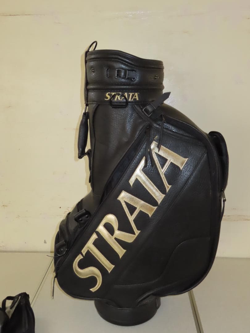 Callaway Strata 超希少オールレザー　キャディーバッグ　ゴルフバッ