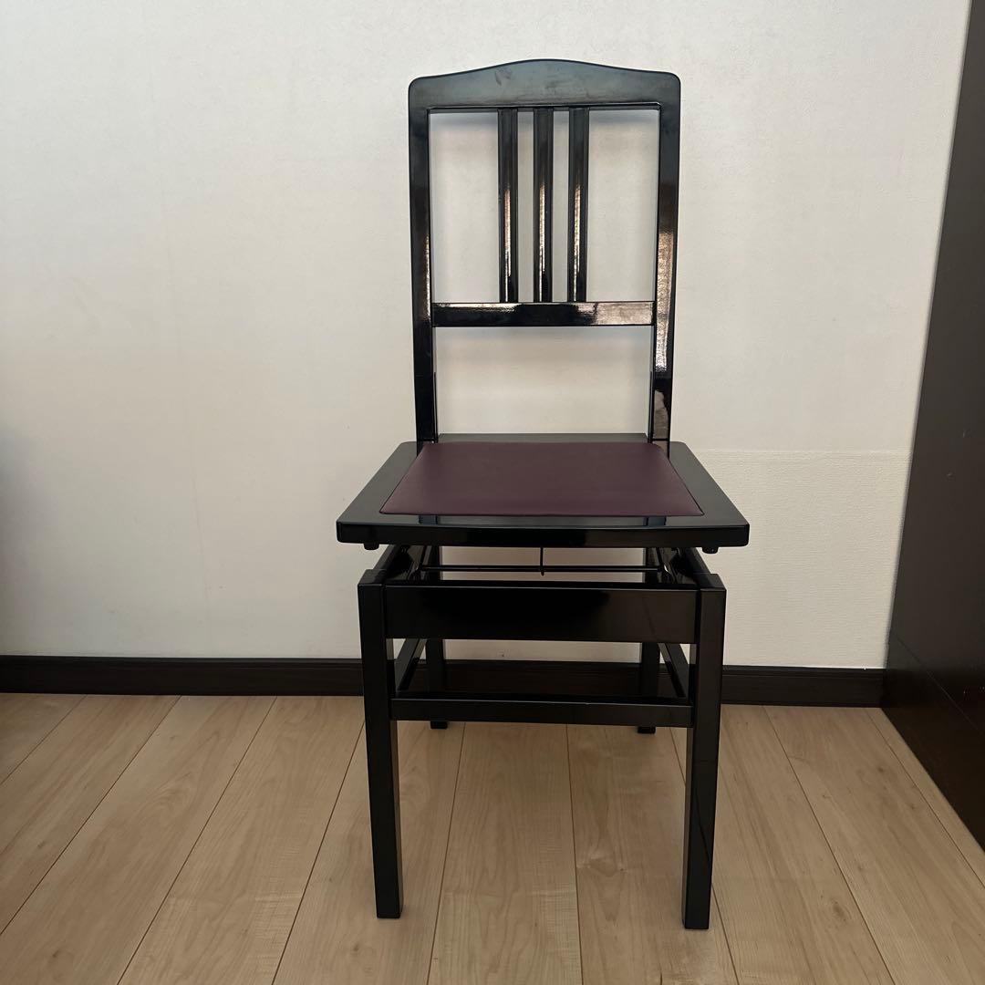 ピアノ椅子　背あり　高低　コンクール　ピーコック　peacock トムソン椅子