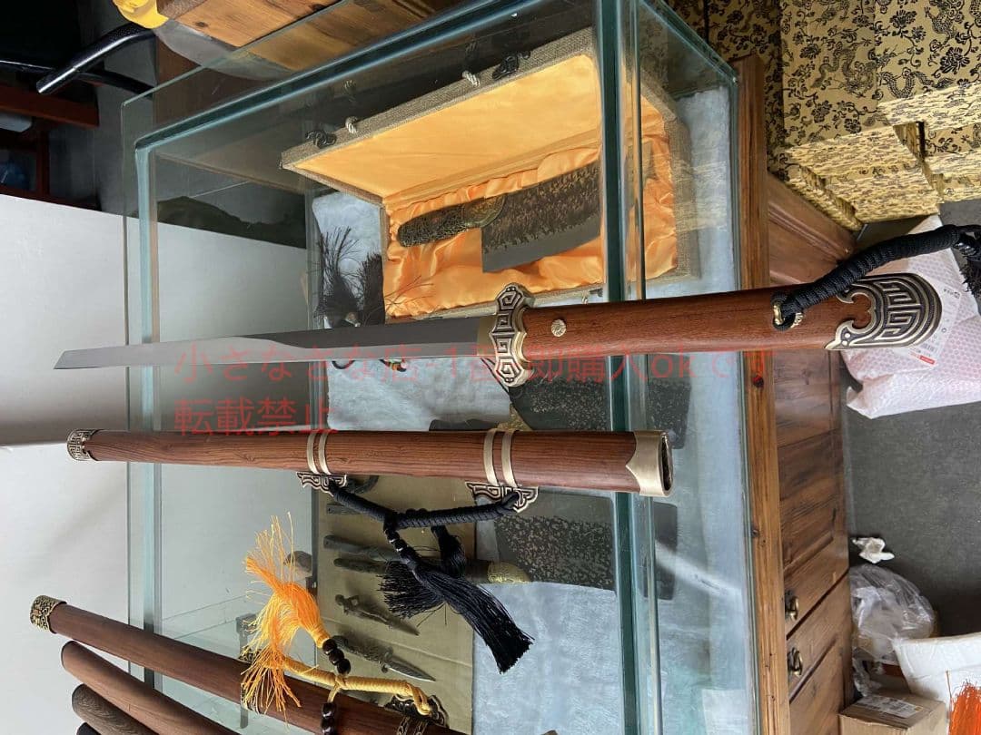 ねじれ唐刀  武具 刀装具 日本刀 唐剣  模造刀·模擬刀  居合刀