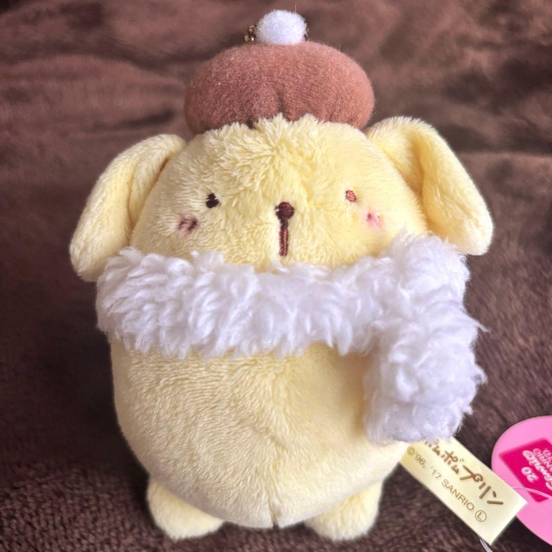 【タグ付き】ポムポムプリン ポムポムプリンカフェ バレンタイン マスコット