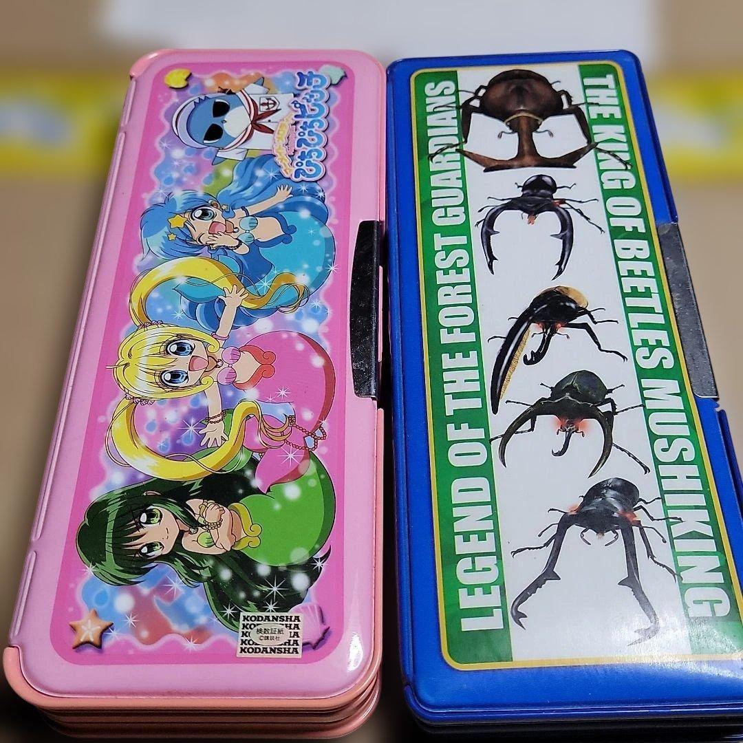 ぴちぴちピッチ 、ムシキング 筆箱