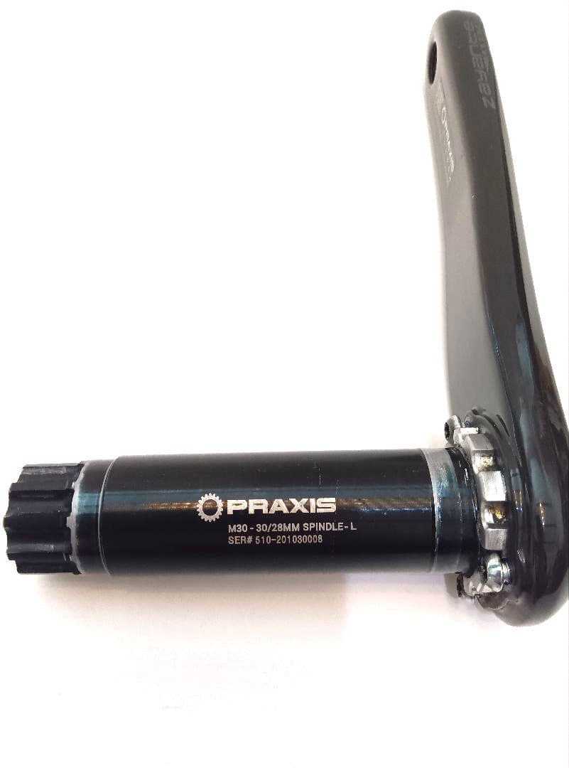 パーツ PRAXIS ZAYANTE CARBON DM M30 ROAD165mm