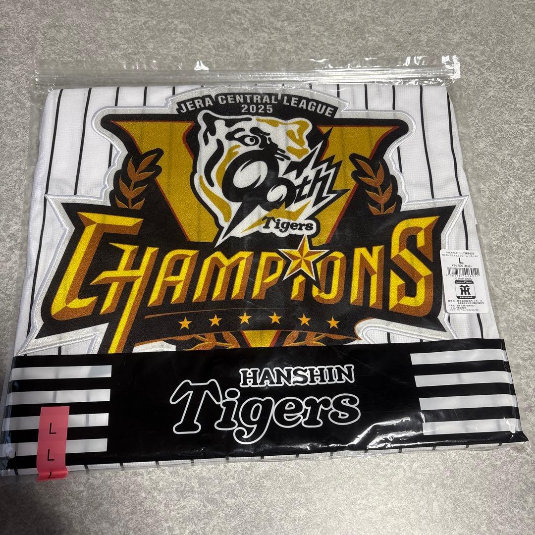 Hanshin Tigers 2025 Champions ユニフォーム L