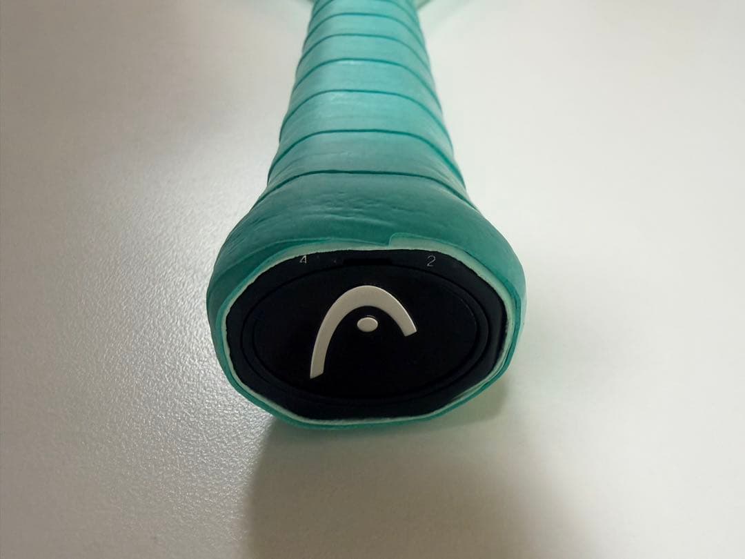 HEAD 硬式テニスラケット ミントグリーン　ケース付き❗️