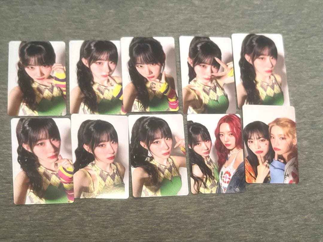 ITZY 直筆サイン入り チェキ チェリョン イェジ トレカ10枚付き