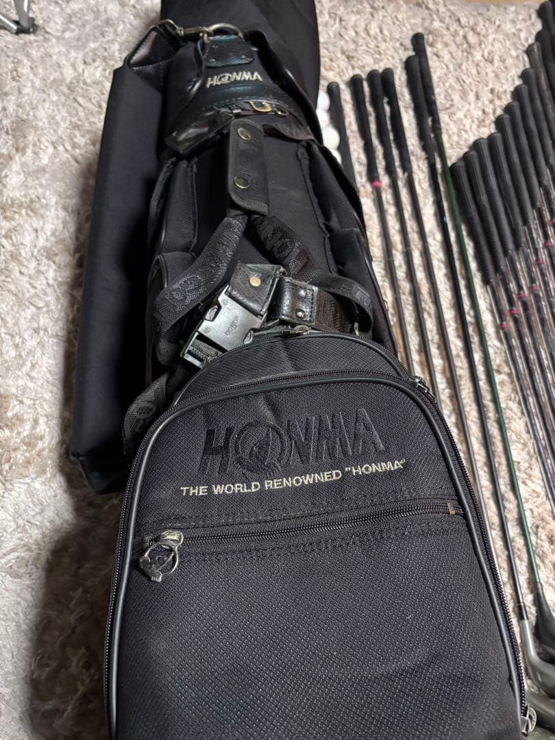 ミズノ他 クラブセット クラブ合計23本 ゴルフバッグ HONMA XXIO