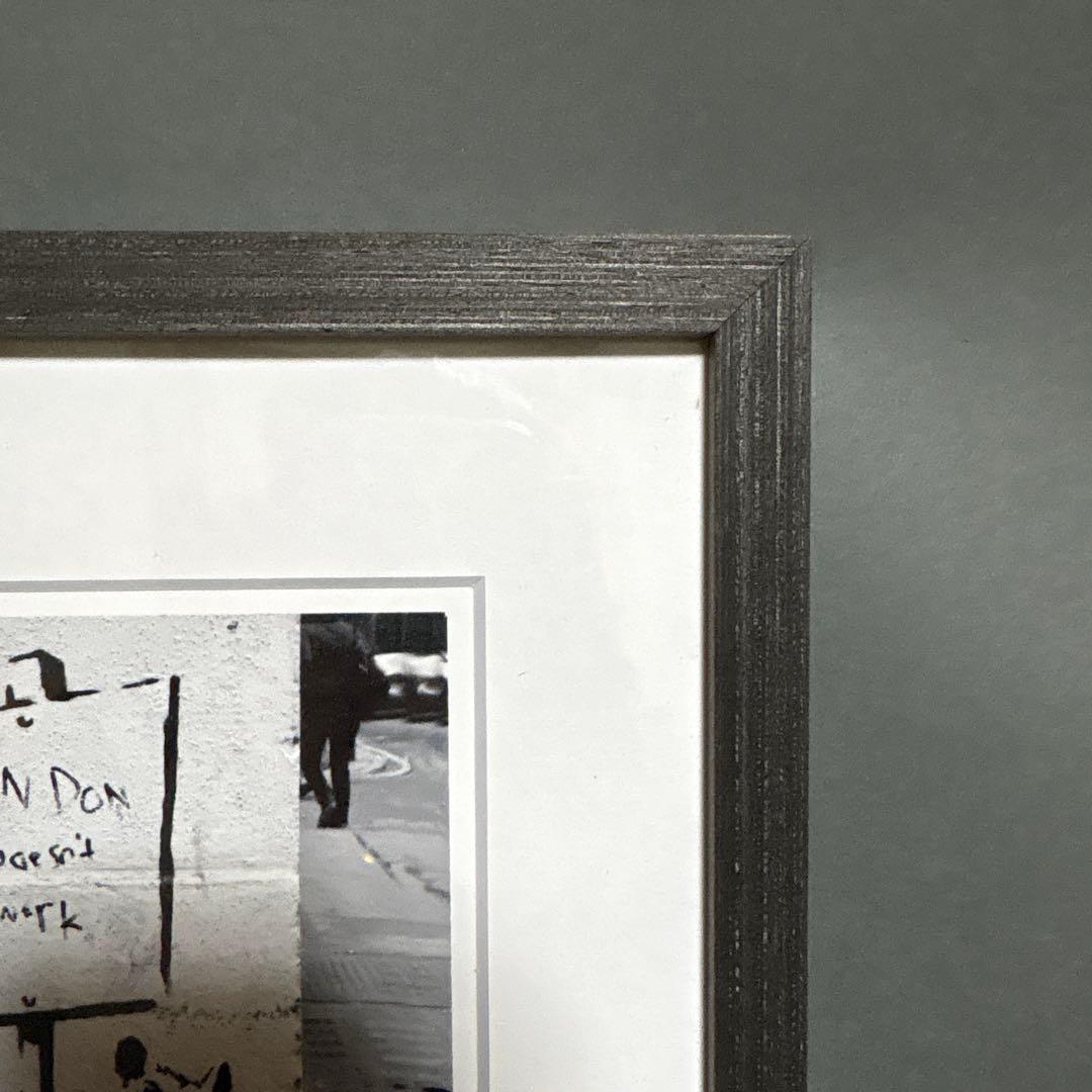 バンクシー　ポスター　印刷　額装