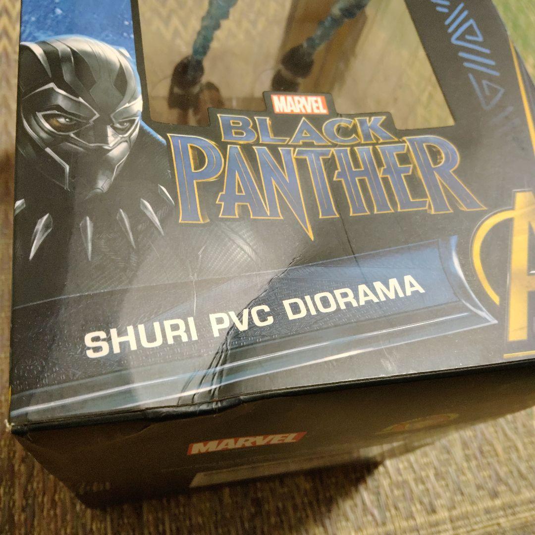 アメコミ Marvel Black Panther Shuri PVC Diorama