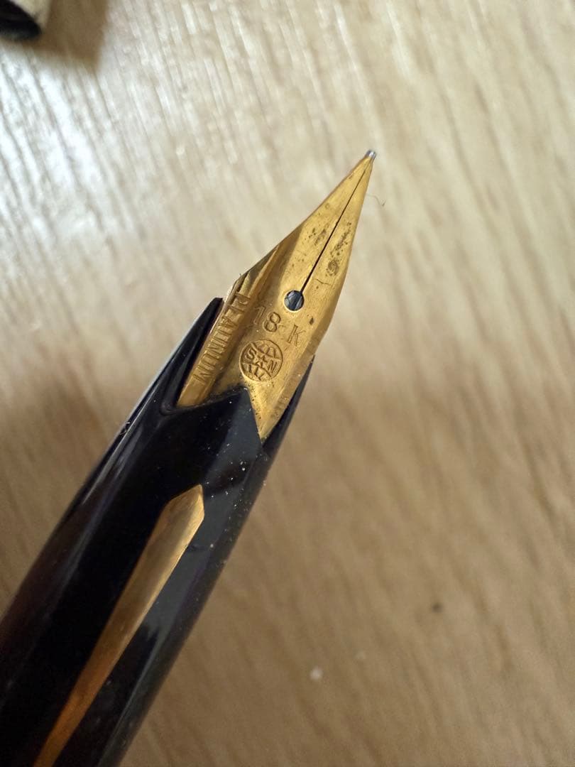 万年筆 14k 18k 金　5本