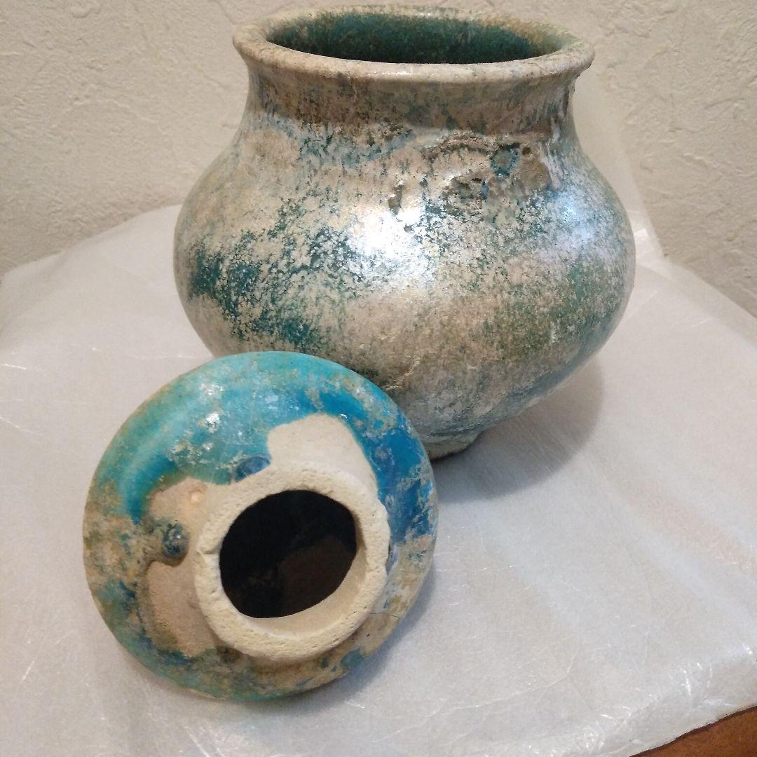 骨董品　十二世紀ペルシャ壺