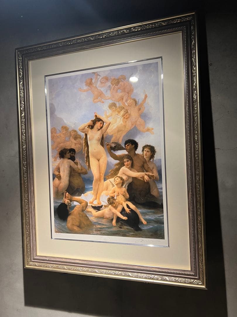 William-Adolphe Bouguereau 【ヴィーナスの誕生】限定百