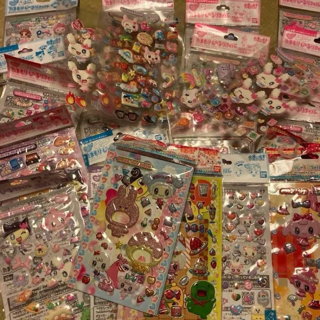 たまごっち　たまもりシールとたまもレター