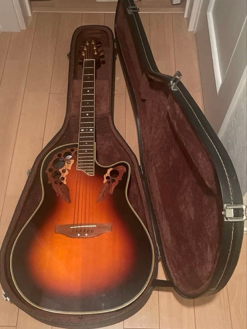 最終値下げ‼️Ovation アコースティックギター サンバースト