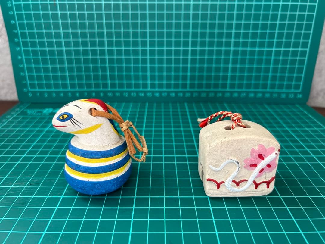 陶器動物置物 10点セット　郷土土産　土鈴など②