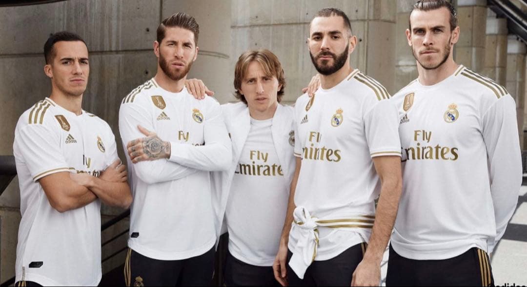 ＊背番号なし レアルマドリード ユニフォーム 19-20 長袖 オーセンティック