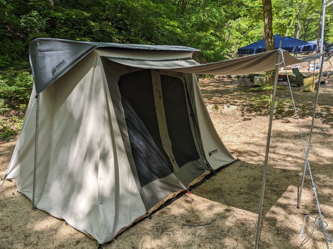 コディアックキャンバス　4人用　カバートップ付