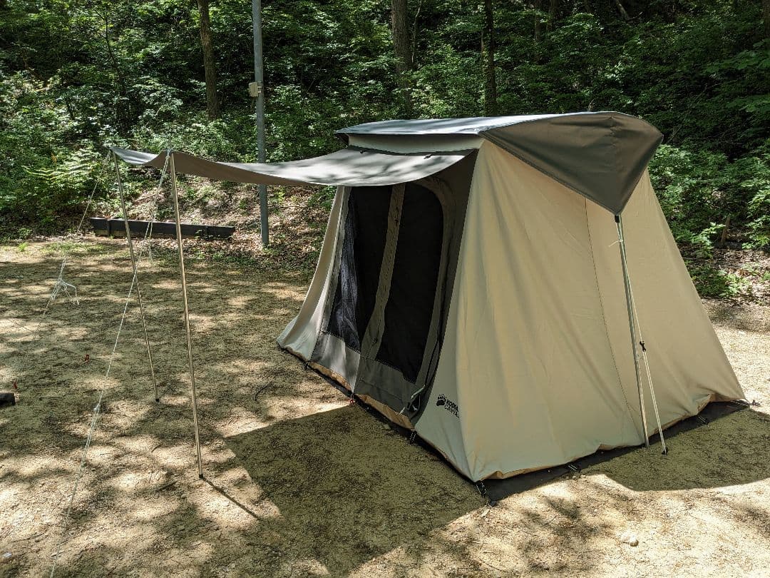 コディアックキャンバス　4人用　カバートップ付