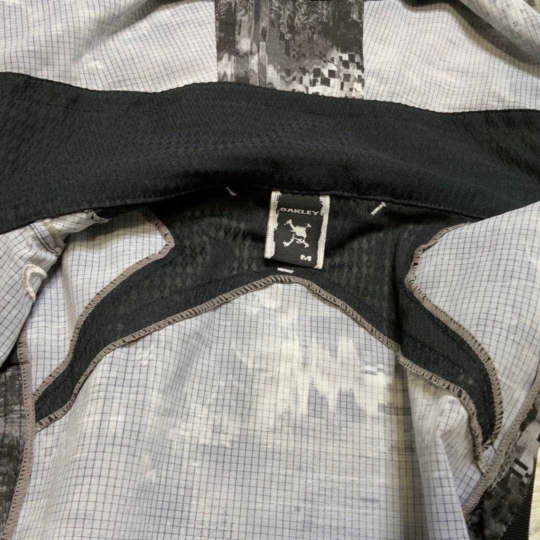 OAKLEY オークリー 412026JP フード付 ジップベスト M スカル柄