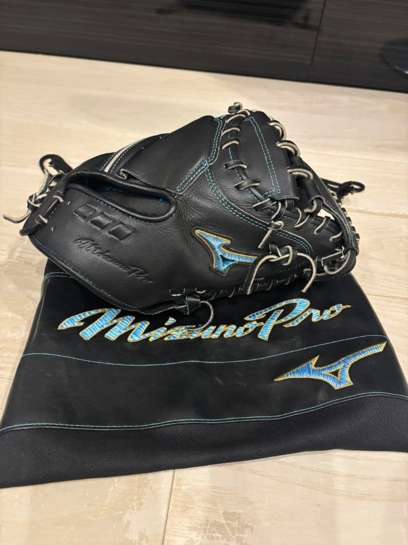 MIZUNO pro 硬式キャッチャーミット　ダイバーシティブルー