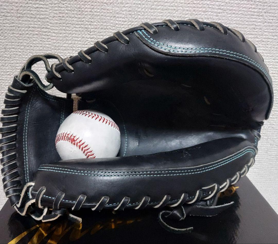 MIZUNO pro 硬式キャッチャーミット　ダイバーシティブルー