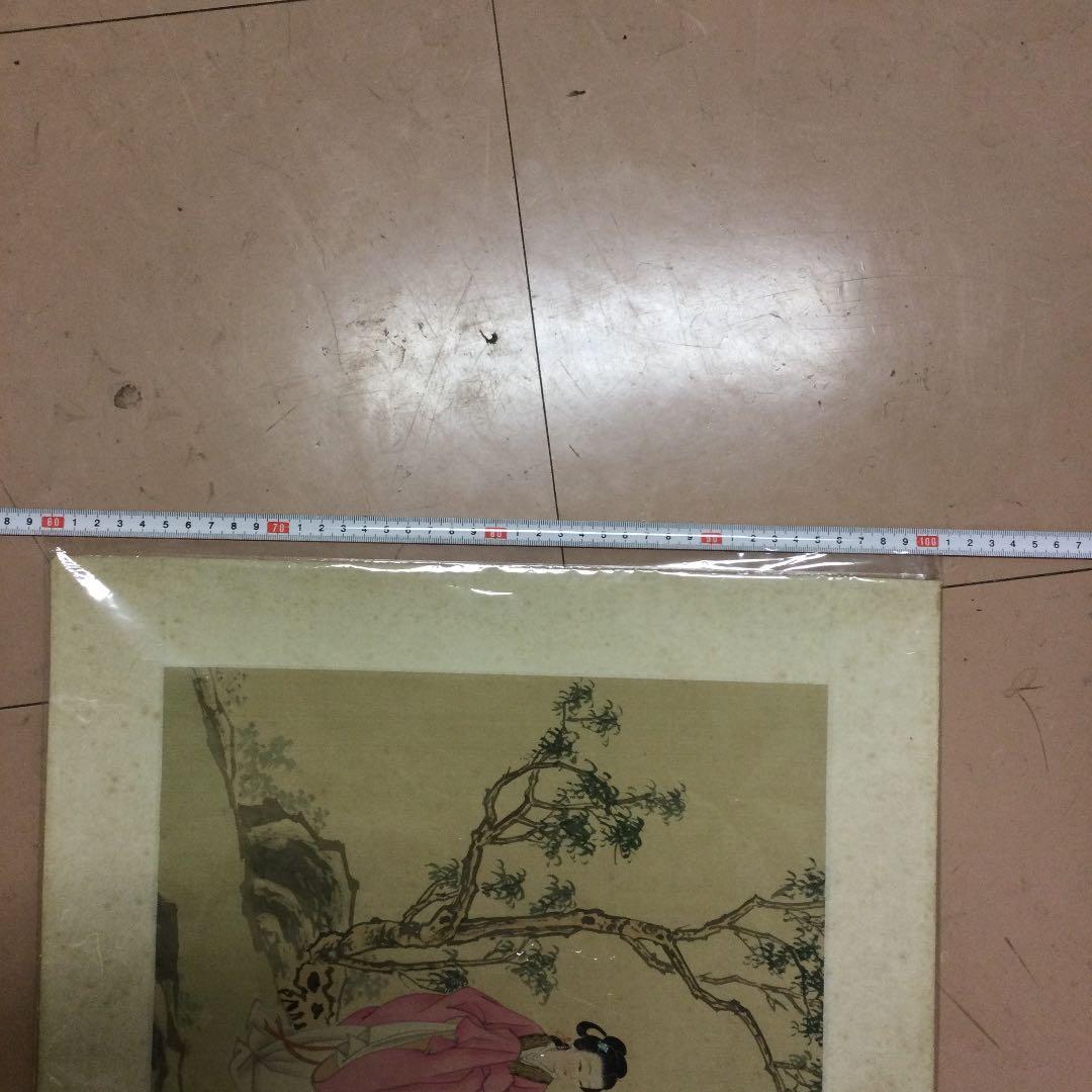 中国の美人画，肉筆