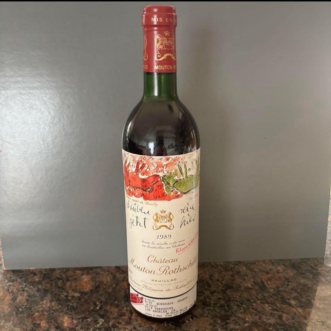 1989 Château Mouton Rothschild 赤ワイン