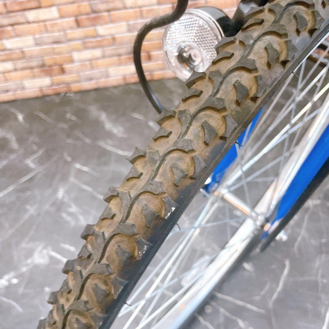 【30】子供用自転車 子供車 TACKLE BOY ブルー 26インチ