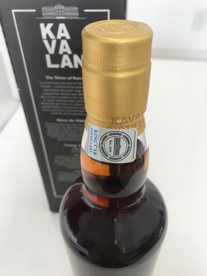 KAVALAN KING CAR CONDUCTOR +新品台灣金門高粱酒58%