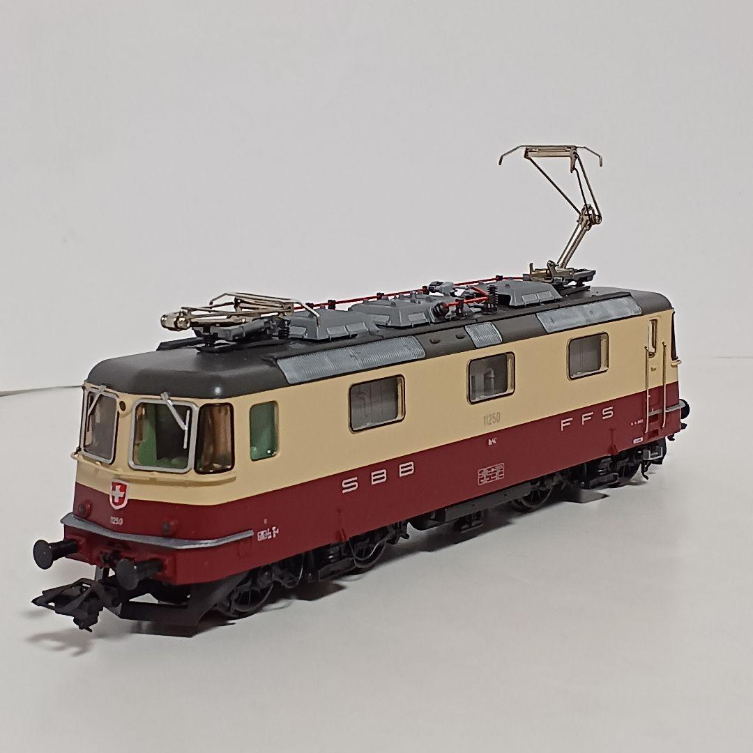 メルクリン交流３線式デルタ SBB Re4/4 Ⅱ TEEカラー 品番34344