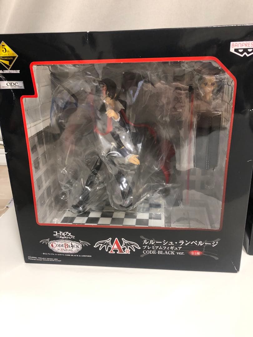 一番くじ コードギアス CODE BLACK ver. A賞B賞C賞+カレン