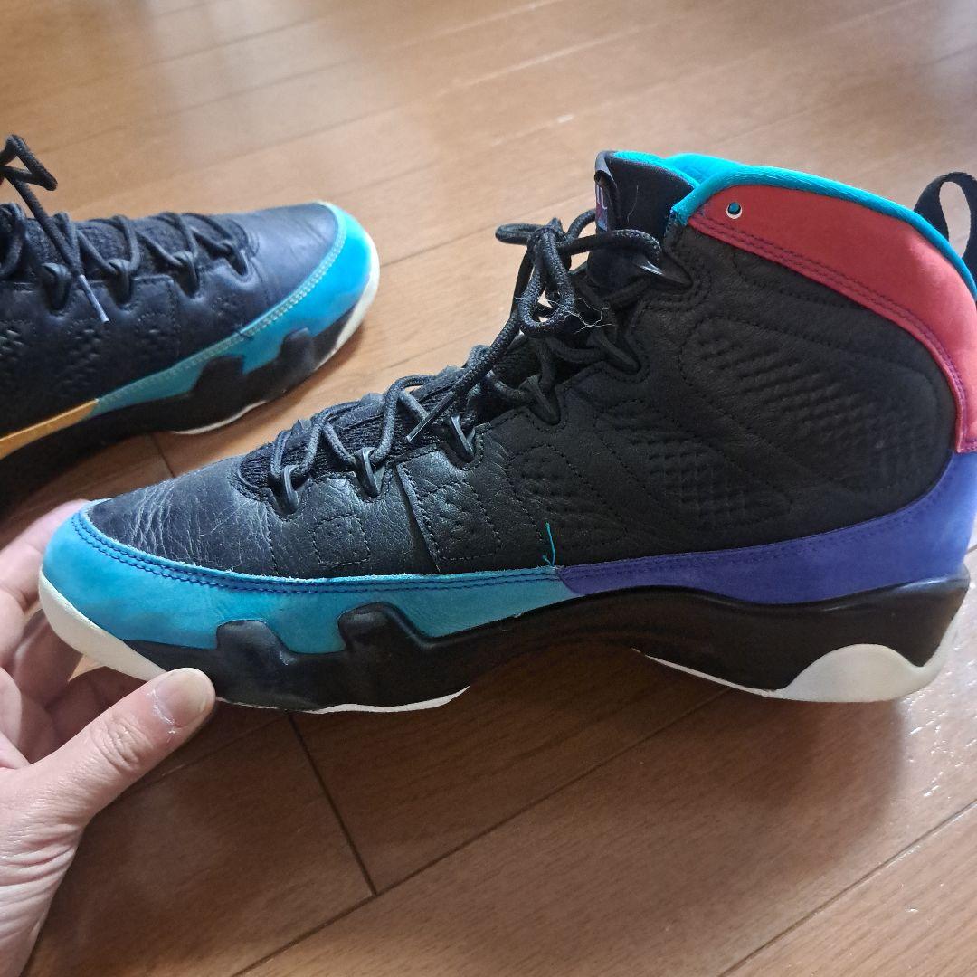 Air Jordan 9 ブラック/ブルー/レッド/イエロー