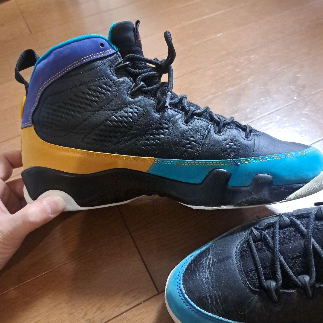 Air Jordan 9 ブラック/ブルー/レッド/イエロー