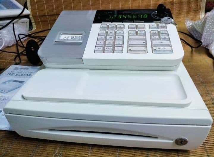 カシオレジスター　SE-S20/NL200　人気機種　送料無料　544123