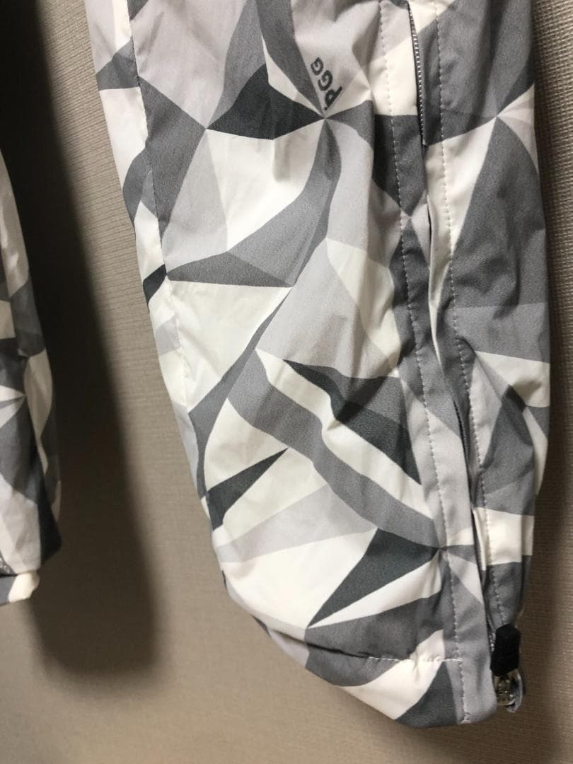 未使用 4.8万 PGG ロングパンツ4 M グレー 秋冬 メンズ モザイク