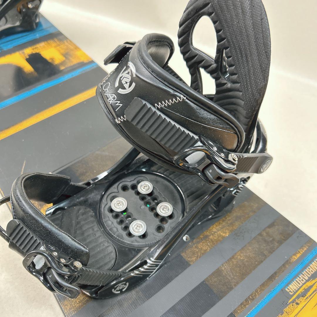 2点 K2 スノーボードセット PLAY BACK 158 × CHARM M