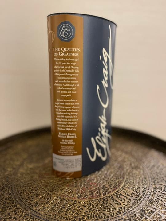 ウイスキー ELIJAH CRAIG 18years old Single Barrel