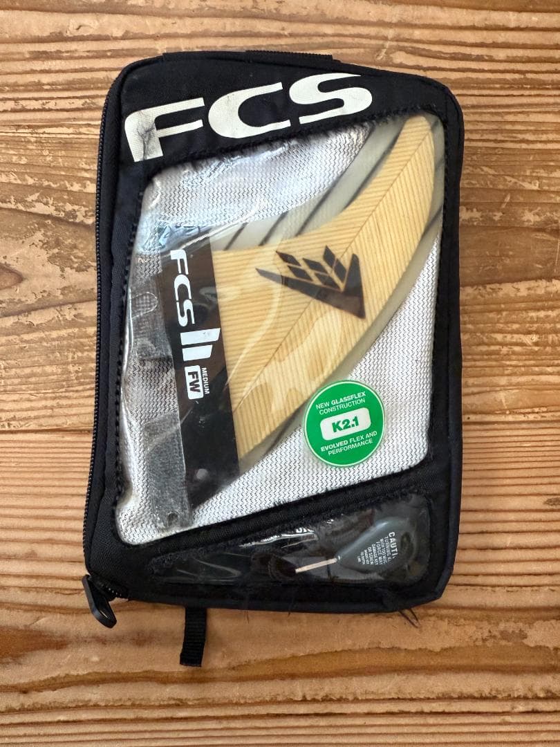 FIRE WIRE FCS2 バンブーコアのクワッドフィン 4枚セット M