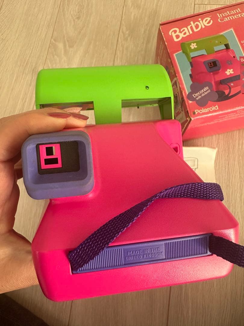 1998年ポラロイドカメラ　バービーPolaroid Barbieヴィンテージ
