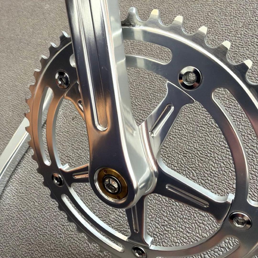 BLUE LUG RMC クランクセット シルバー