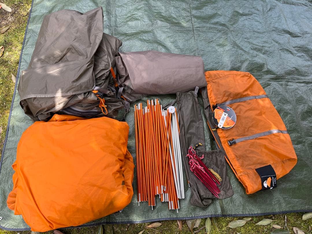 黒猫　MSR STORMKING ビンテージ テント ストームキング