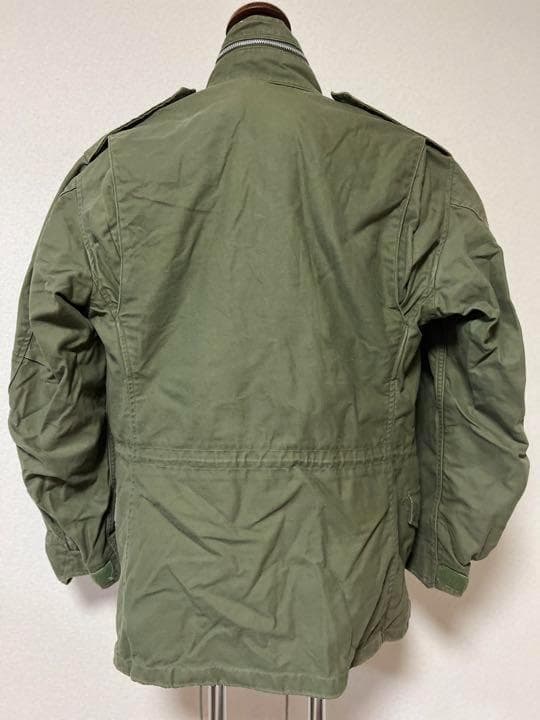 米軍 実物 M-65 ジャケット アルミジップ