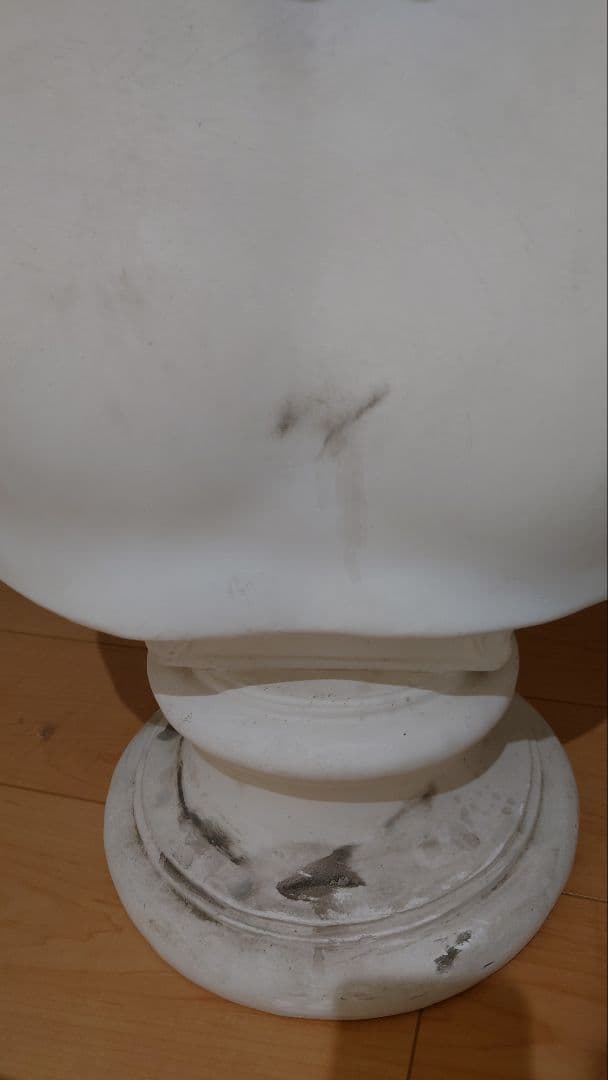 【中古品】石膏像　ヘルメス　胸像　中古品　デッサン用　スタジオ　オブジェ