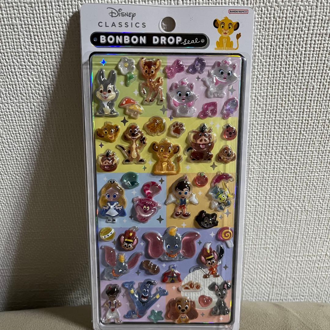 ボンボンドロップシール ディズニー ミニ5枚セット正規品