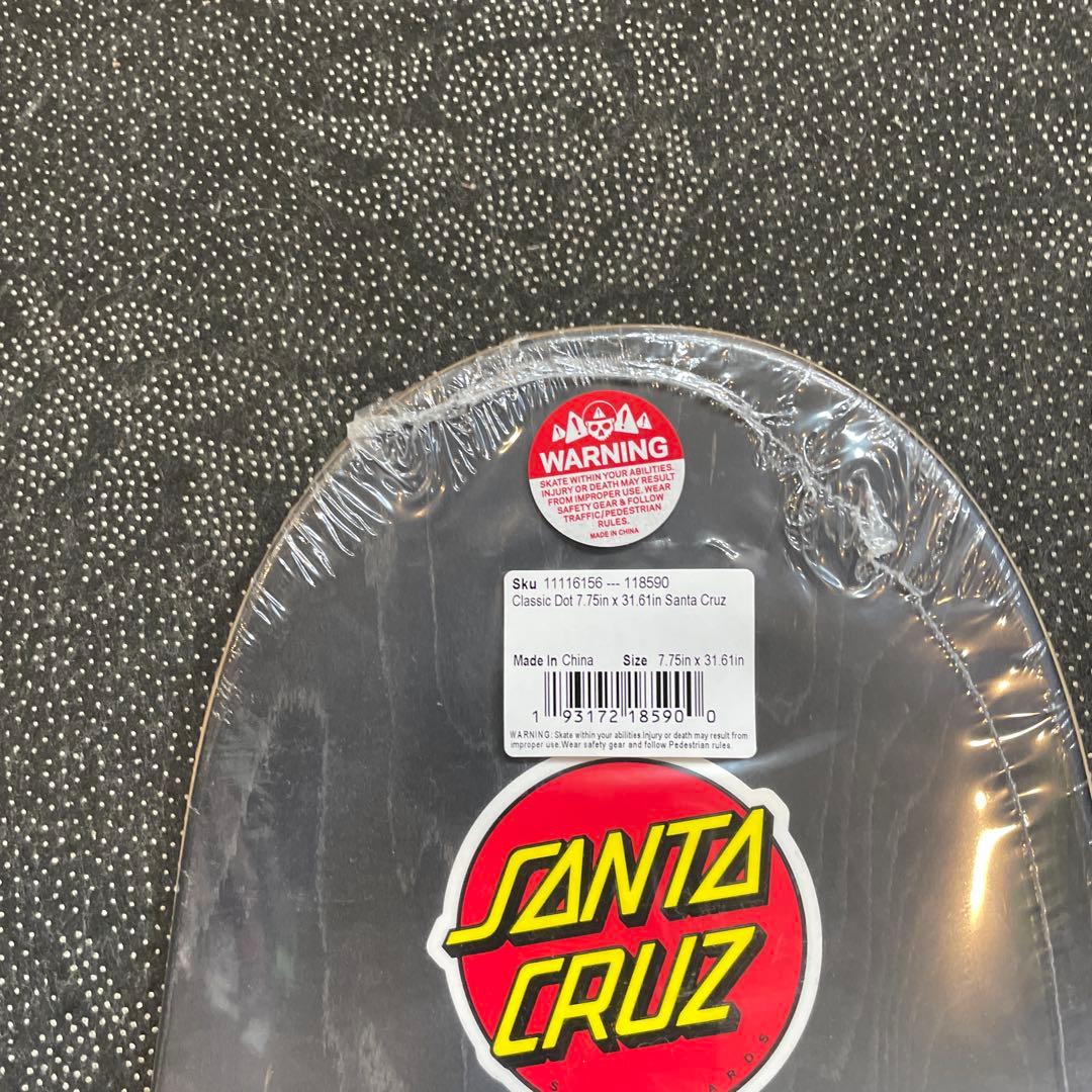SANTA CRUZ スケートボード 7.75インチ